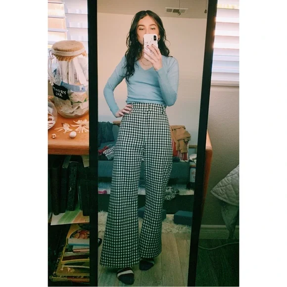 Free People Gingham pants - Picture 7 of 7